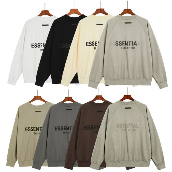 

ess designer men women 3d silicon hoodies skateboard hip hop autumn winter oversize high street streetwear hooded sweatshirt couples clothin, Black