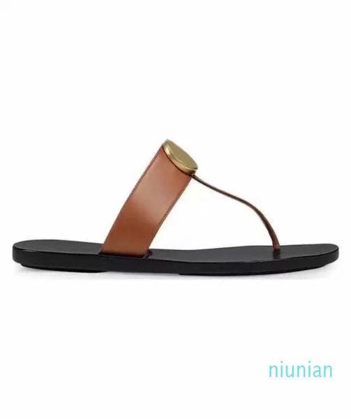 

leather francis thong sandals mens and womens causal flat beach slip on sandals5885137, Black