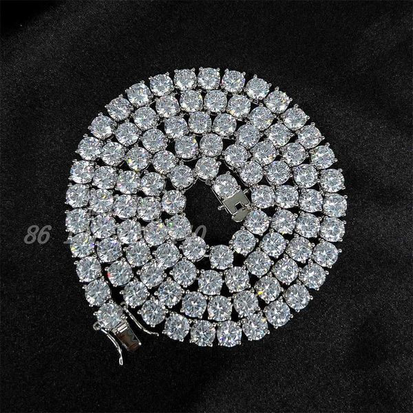 

plating gold and rhodium 5a cz hip hop tennis chain wholesale iced out hip hop jewelry brass cz tennis chain wholesale, Silver