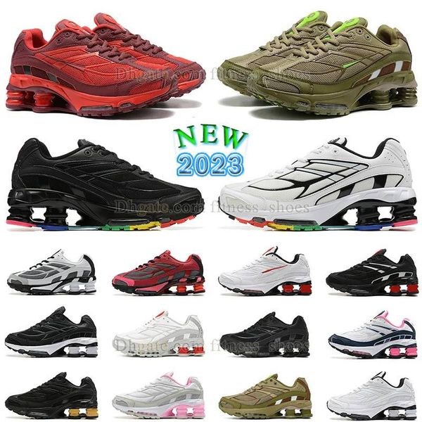 

2023 shox tl r4 nz shoes men women nz ride 2 all black triple white red bred medium olive platinum mens womens platform trainers tn plus tns