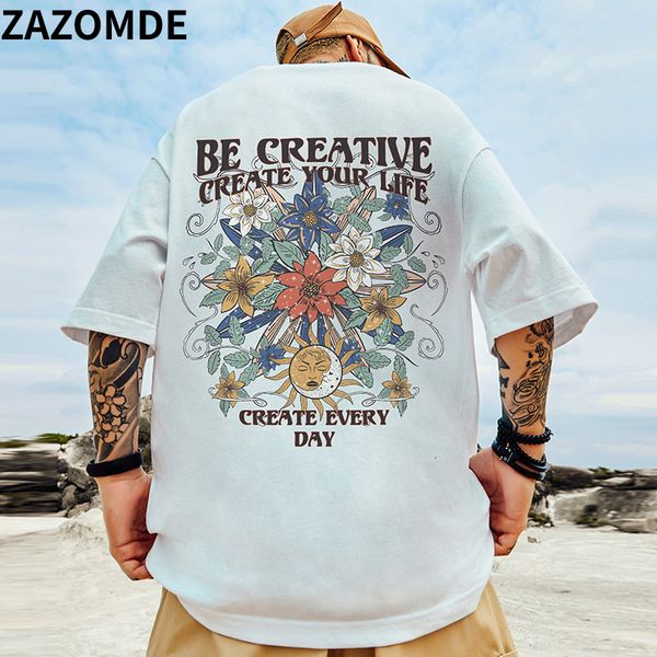 

mens tshirts zazomde punk t shirt streetwear hip hop vintage retro graphic print gothic tshirt harajuku casual cotton short sleeve tshirt 23, White;black
