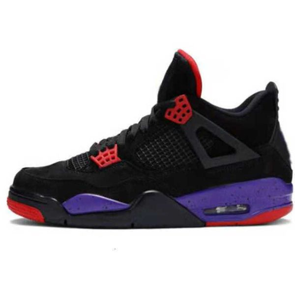 

sports 2023 shoes 4-generation air cushion basketball shoes aj 4, Black
