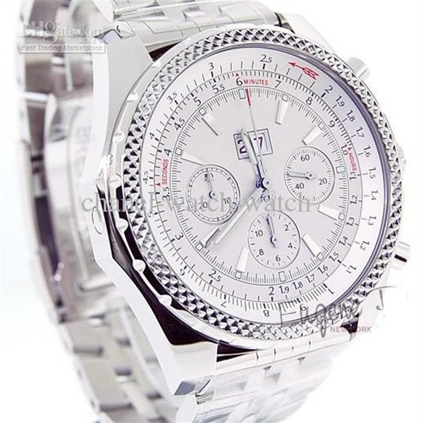 

stainless steel bracelet mens watch date men's quartz movement sports watch white dial236l, Slivery;brown