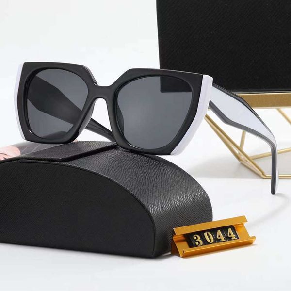 

luxury brands sunglasses fashion multicolor classic women mens glasses driving sport shading trend with box 3044, White;black