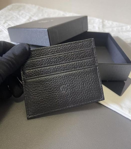 

german style men women mini small wallet classic credit card holder slim bank cardholder with box total 7 card slot7114027, Brown;gray