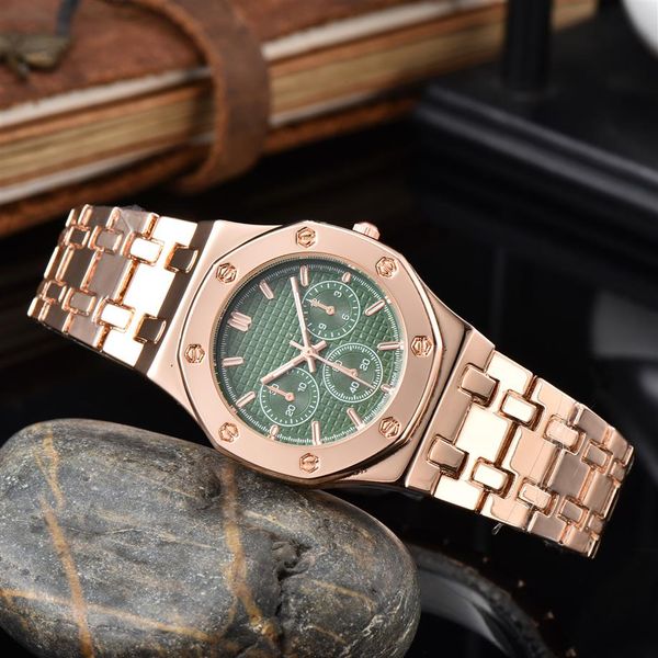 

fashoin style women watch quartz movement rose gold watches luminous dress wristwatches splash waterproof lasy clock 264t, Slivery;brown