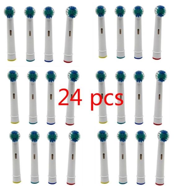 

24pcs fashion tooth brushes head b electric toothbrush replacement heads for oral vitality hygiene h7jp 220801239i