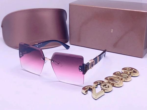 

womens sunglasses designer sun glasses for woman eyeglasses gafas de sol seven colors designs black diamonds letter with case luxury sunglas, White;black