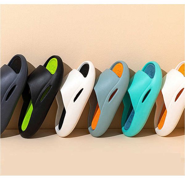 

bathing female indoor casual couples home seasons slippers male summer, Black