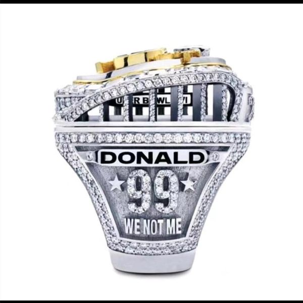 

2022 whole la 2021 5 player championship ring rams fashion gifts from fans and friends leather bag parts accessories5564643245c, Black