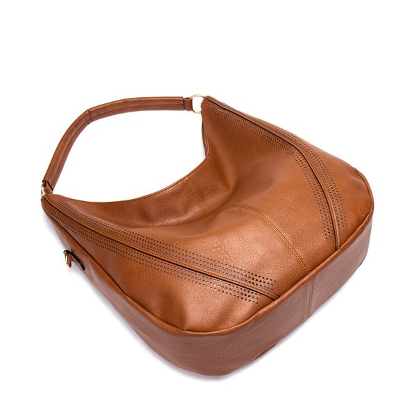 

hbp fashion handbag versatile shoulder bag solid pu browse large capacity 2-piece set women's bag