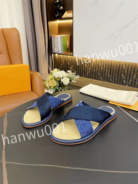 

2023 new designer fashion womens sandals slippers leather shoes luxury atmosphere high quality, Black