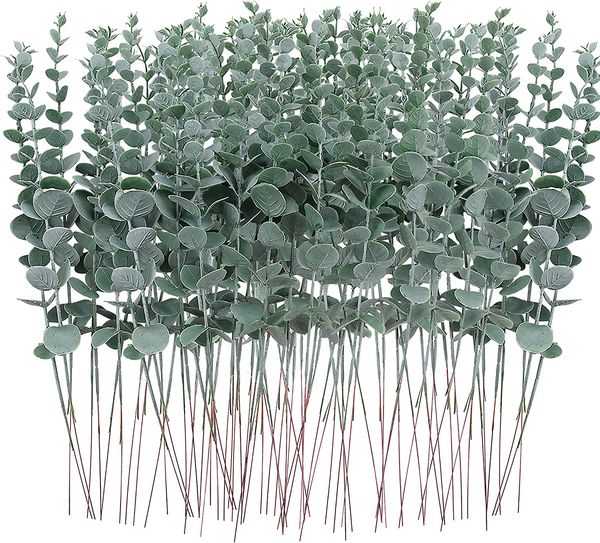 

eucalyptus stems artificial plants eucalyptus plants fake flowers for christmas home decor garden wreaths decoration