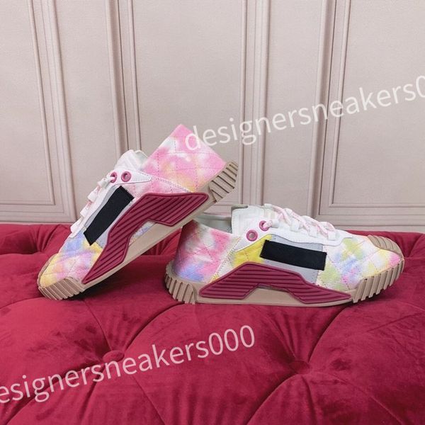 

2023 new men designer shoes women leather high-sneakers low-platform trainers black white outdoor casual shoes, Red;white