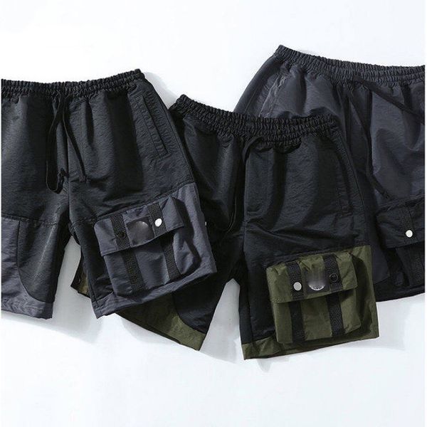 

designer men s shorts stone and island shorts work shorts biker short leisure vacation beach pants breathable compass 2023 new product, White;black