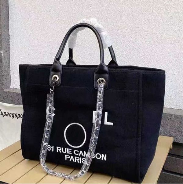 

fashion women's luxury channel beach bags handbags brand canvas packs embroidered women evening bag big handbag designers large pack ba