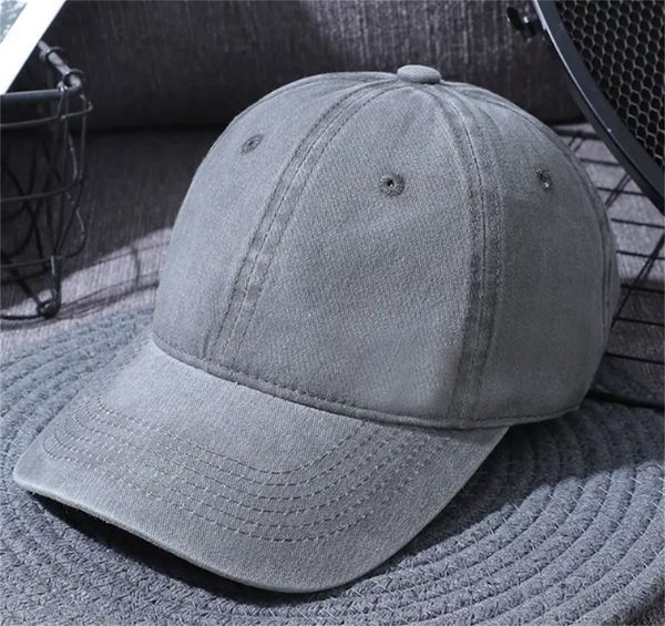 

men's stylish washed baseball cap - add a pop of color to your outfit, Blue;gray