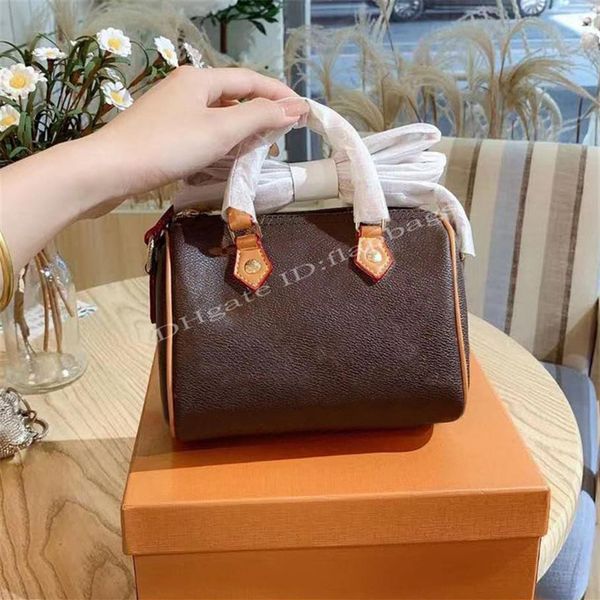 

wallet lady fashion fanny tote bag shoulder crossbody pillow purses wallets backpack handbags purse barrel-shaped totes 2021 women278n, Red;black