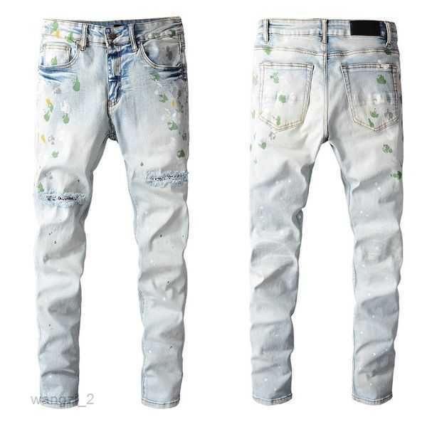 

miri men's jeans denim ripped jeanpants skateboard boy size 28-40 5c4z, Blue