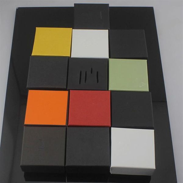 

jewelry bags boxes earrings studs bracelets rings bangles necklaces designer small square box whole248s, Pink;blue