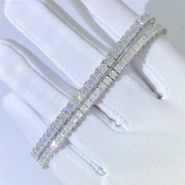 

vvs moissanite jewelry tennnis chain bracelet for men women, Silver