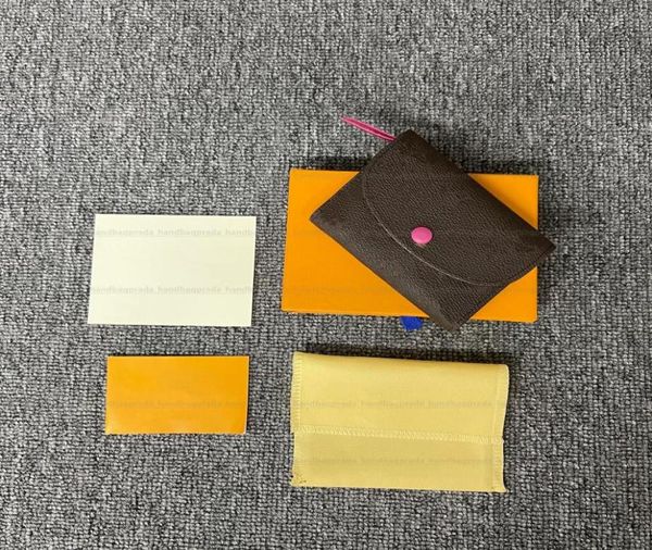 

luxury designer purses key wallet genuine leather holder purse womens victorine men original single mens ring cre2062259, Red;black