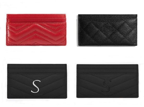 

of famous fashion brand women039s card holders purse sells classic card bag leather designer wallet with serial nu2083034, Red;black