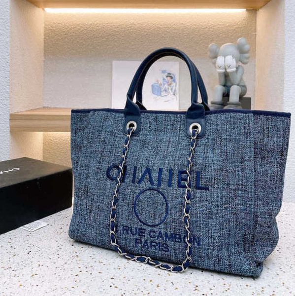 

women's classic channel luxury handbags evening bags brand designer canvas embroidered women packs beach bag chains small mini handbag