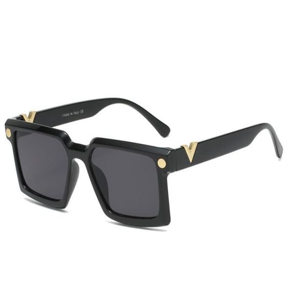 

l6929 fashion round sunglasses eyewear sun glasses designer brand black metal frame dark 50mm glass lenses for mens womens better 9306678, White;black