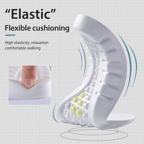

shoe parts accessories 2023 man women sport insoles memory foam for shoes sole deodorant breathable cushion running pad feet 230420, White;pink