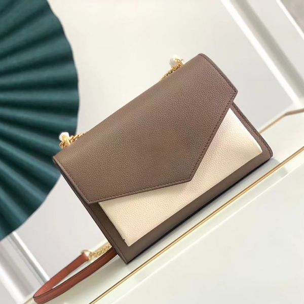 

designer flap bag luxury crossbody bag genuine leather shoulder handbags 22.5cm level replication chain bag with box wl095