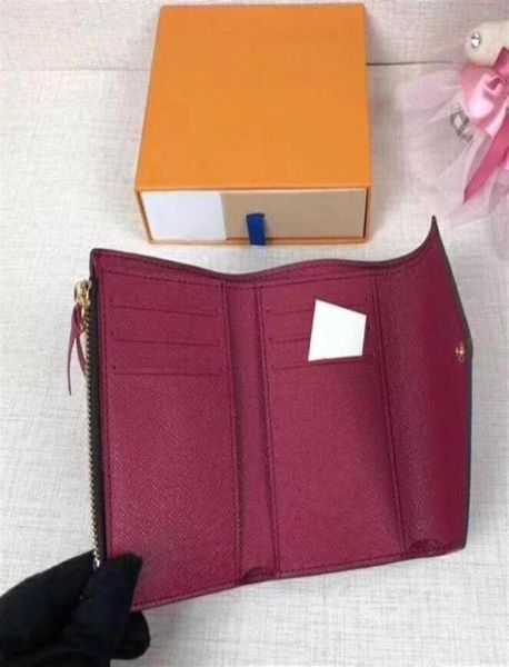 

women short wallet fashion leather coin purse card holders multicolor lady mini wallets zipper pocket with box165k1869386, Red;black