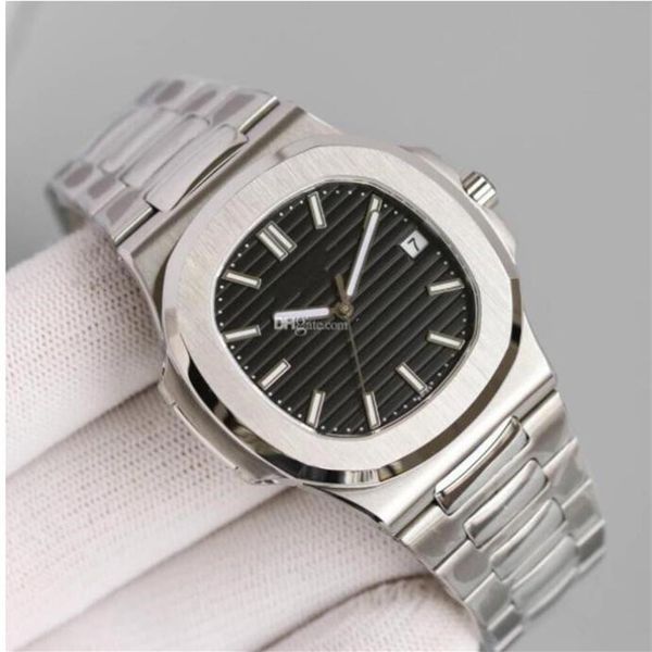

luxury watch mens automatic mechanical watches silver strap blue gold watch stainless waterproof wristwatch montre de luxe watche3079, Slivery;brown