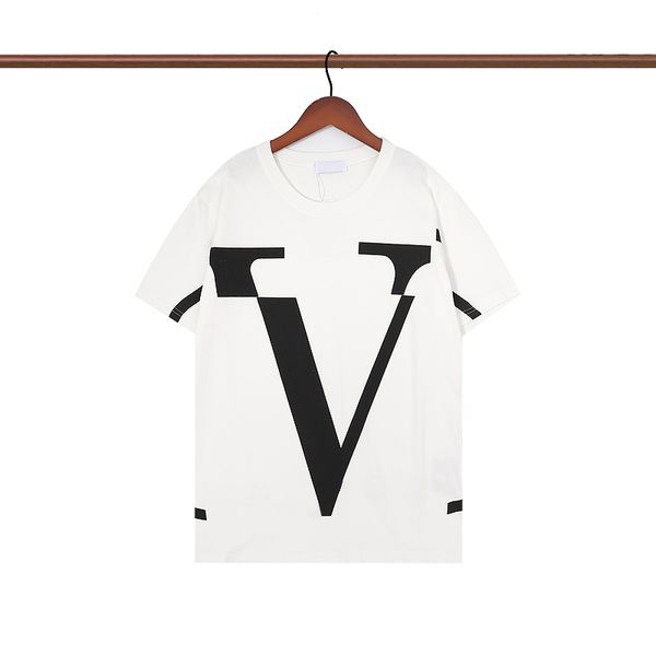 

for 2023 mens designer t shirt men womens shirts fashion tshirt with letters casual summer short sleeve man tee woman clothing asian size s-, White;black