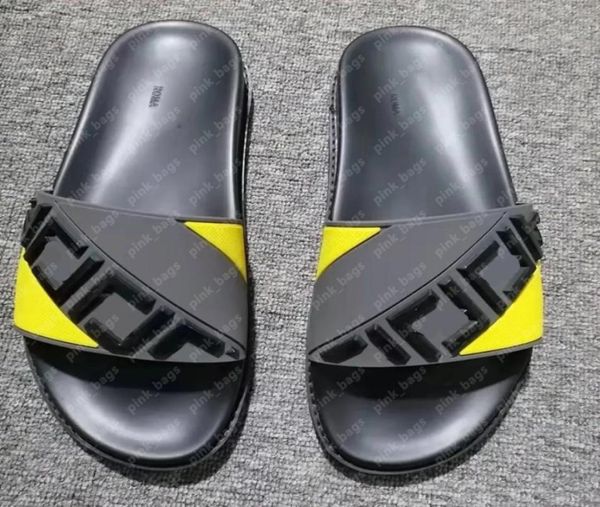 

size 3545 men designer f shoes flat sliders designers slippers women slipper mens sandals f luxury slide shoes womens slides flip4766264, Black
