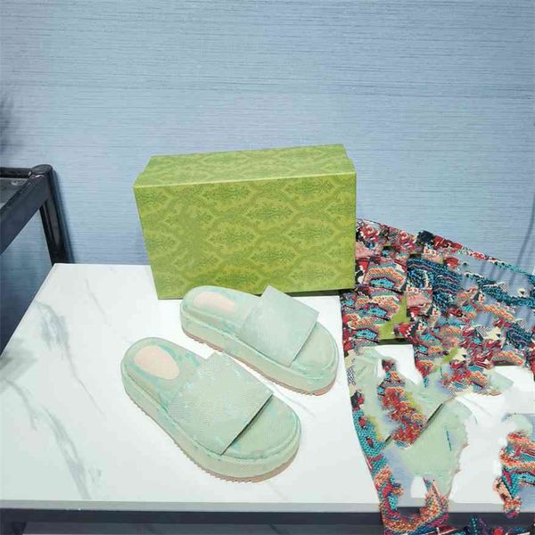 

fashion slippers 2023 ggity luxury design summer men's and women's flats thick soled leather rubber lettering logo casual cartoon, Black