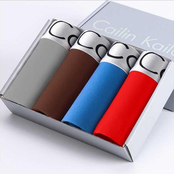 

underpants 4pcs men underwear modal youth teen unpanites fashion boxer shorts2459, Black;white