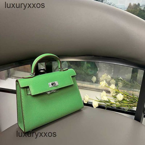

outdoor leather cow designer women's bag mini second-generation kellies layer bags 2023 shoulder messenger e9mh