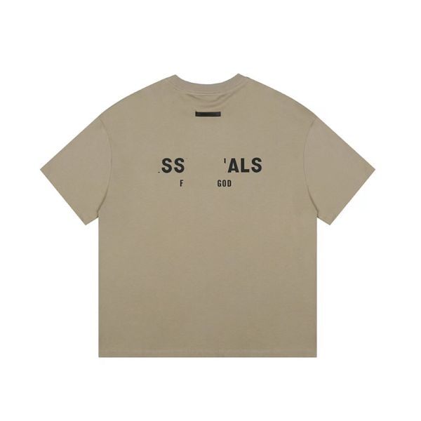 

ential classic t shirt mens and womens hip hop fog summer breathable high street cottontees, White;black