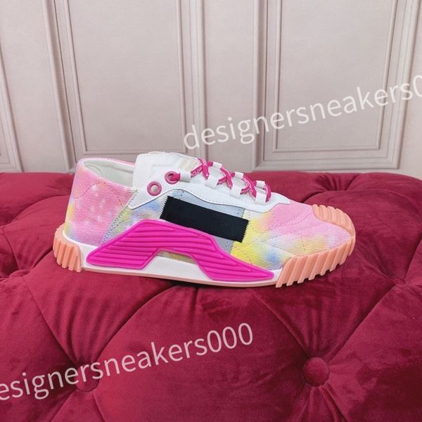 

men designer shoes women leather high-sneakers low-platform trainers black white outdoor casual shoes, Red;white