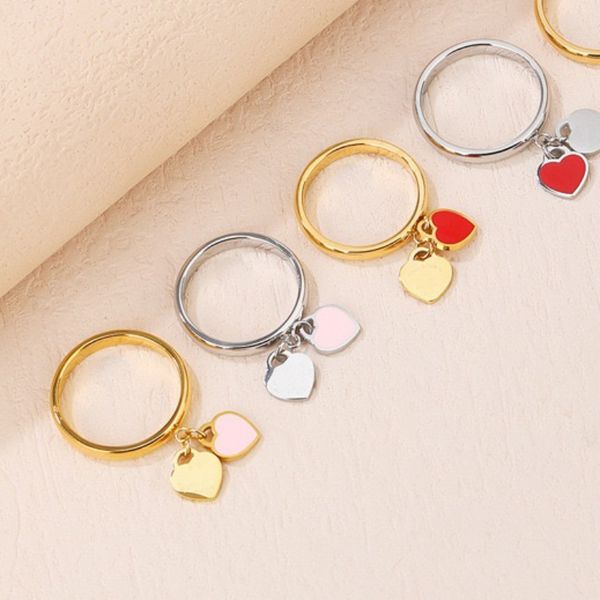

designer rings women's trendy jewelry rings designer clothing cute rings fashion jewelry custom chains elegant heart rings gifts, Silver