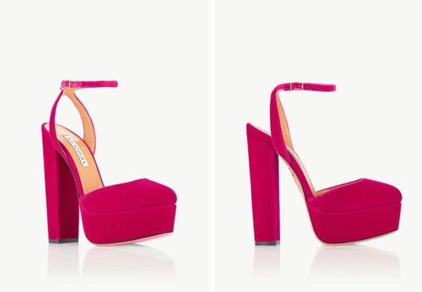 

famous white sandals aquazzures so high plateau pumpas concerto sandal embellished shoes perfect lady high heels party wedding gla9930424, Black