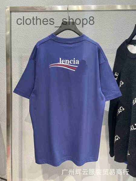 

fashion couples summer t shirt balengs high version b cola embroidered woven and dyed fabric short sleeve paris summer round q4ld, White;black