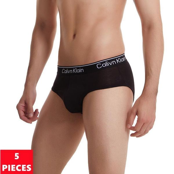 

underpants 5pcs letters print belt mens panties breathable ice silk underwear fashion male 3dpouch man briefs lingerie tanga 230420, Black;white