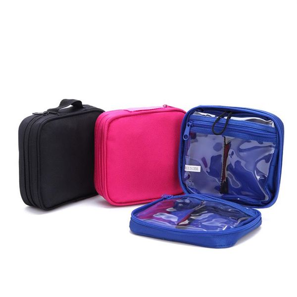 

mini waterproof wash makeup bag for men and women 2407