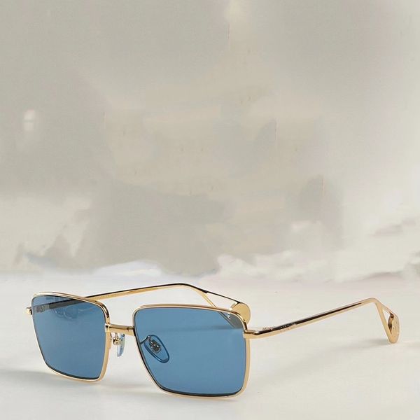 

fashion design square sunglasses gg0439o full frame 18k gold classic minimalist style outdoor uv400 protective glasses size:55-5-145 indepen, White;black