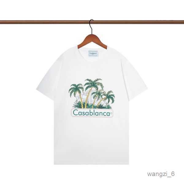 

men's t-shirts casablanca shir shirs spring summer syle sarry casle shor sleeve casa tennis club us size s-xxl 1 kpne, White;black