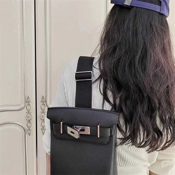 

bags herms designer kellyss hac bags single shoulder bag women 2023 new chest bag large capacity backpack fashion ins bag