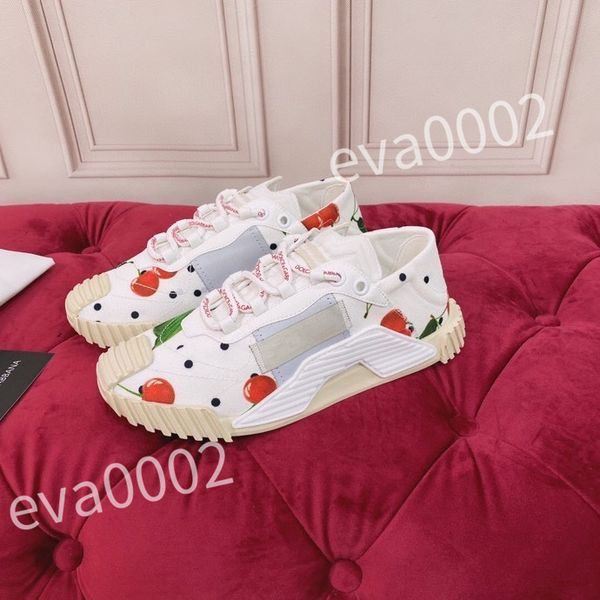 

new men sneakers shoewomen casual shoes genuine leather shoes lace up designer women men, Black