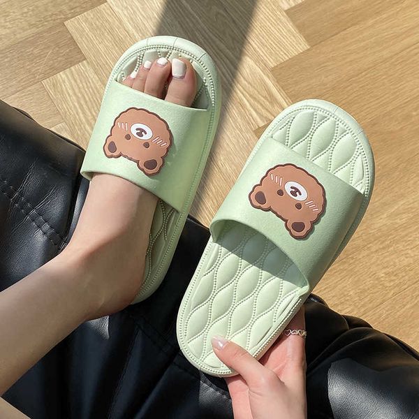 

new fashion slippers personalized home couple flip flop, Black